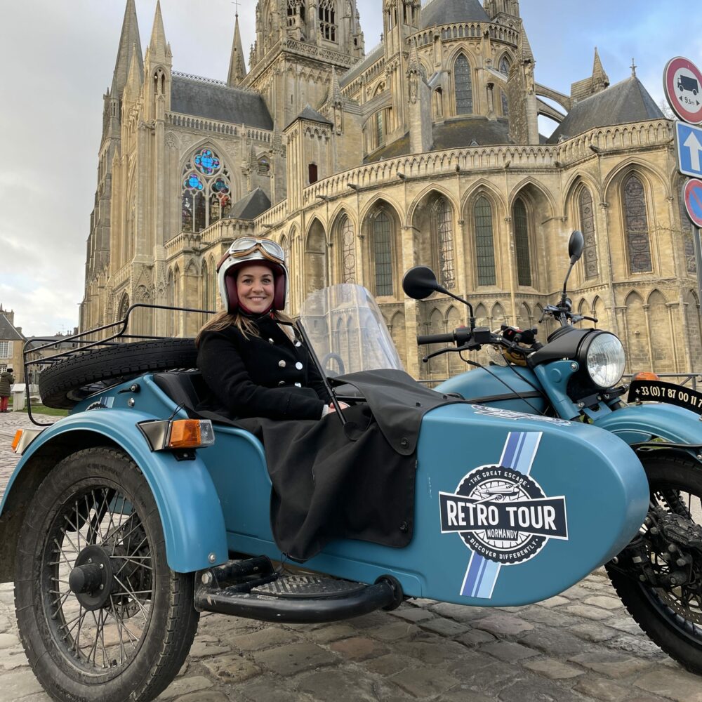 Go On A Vintage Sidecar Tour of the Normandy Beaches