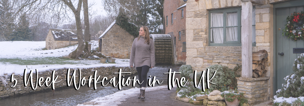 A 5 Week Winter Workcation in the Cotswolds